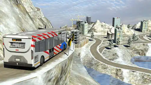 Play Snow Hill Bus Drivingsimulator