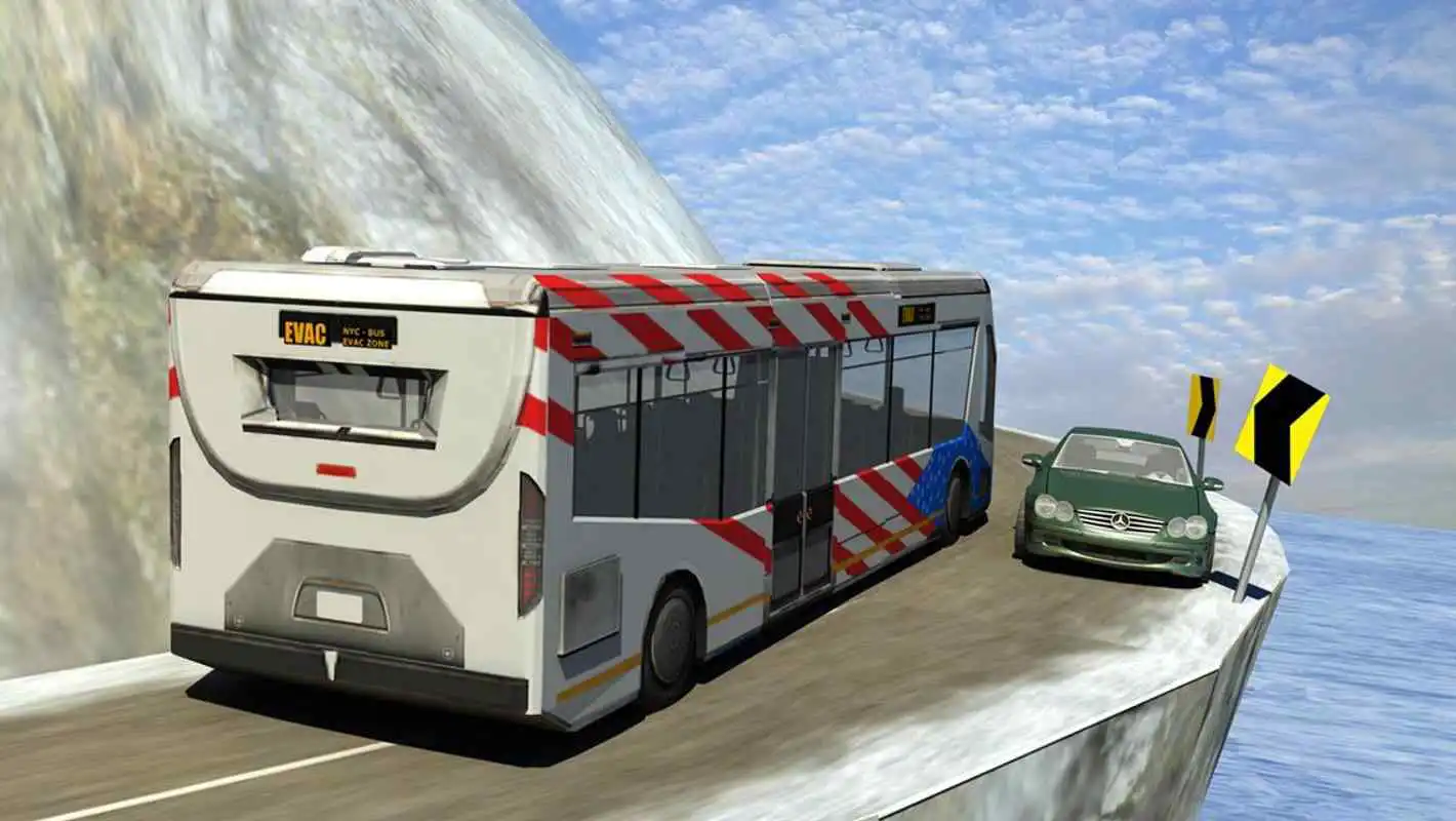 Play Snow Hill Bus Drivingsimulator