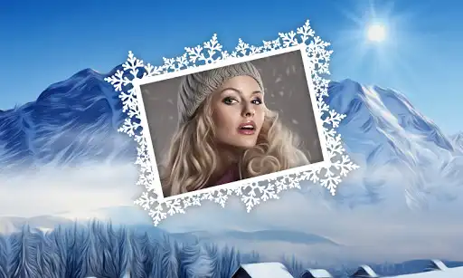 Play Snow Hills Photo Frames as an online game Snow Hills Photo Frames with UptoPlay