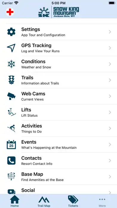 Play Snow King as an online game Snow King with UptoPlay