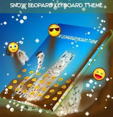 Play Snow Leopard Keyboard Theme