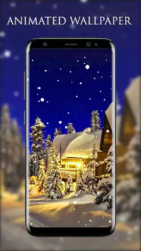 Play Snow Live Wallpaper