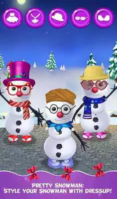 Play Snowman Makeover Salon