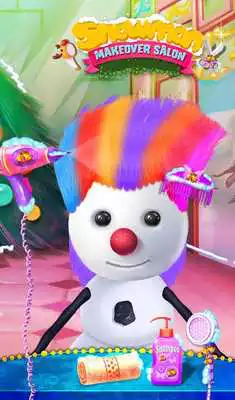 Play Snowman Makeover Salon