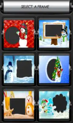 Play Snowman Photo Frames
