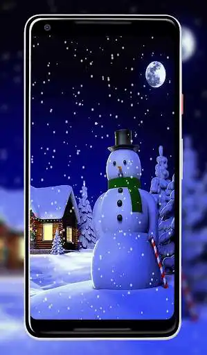 Play Snowman Wallpaper
