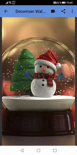 Play Snowman Wallpapers as an online game Snowman Wallpapers with UptoPlay