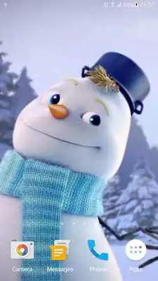 Play Snowmen Live Wallpaper