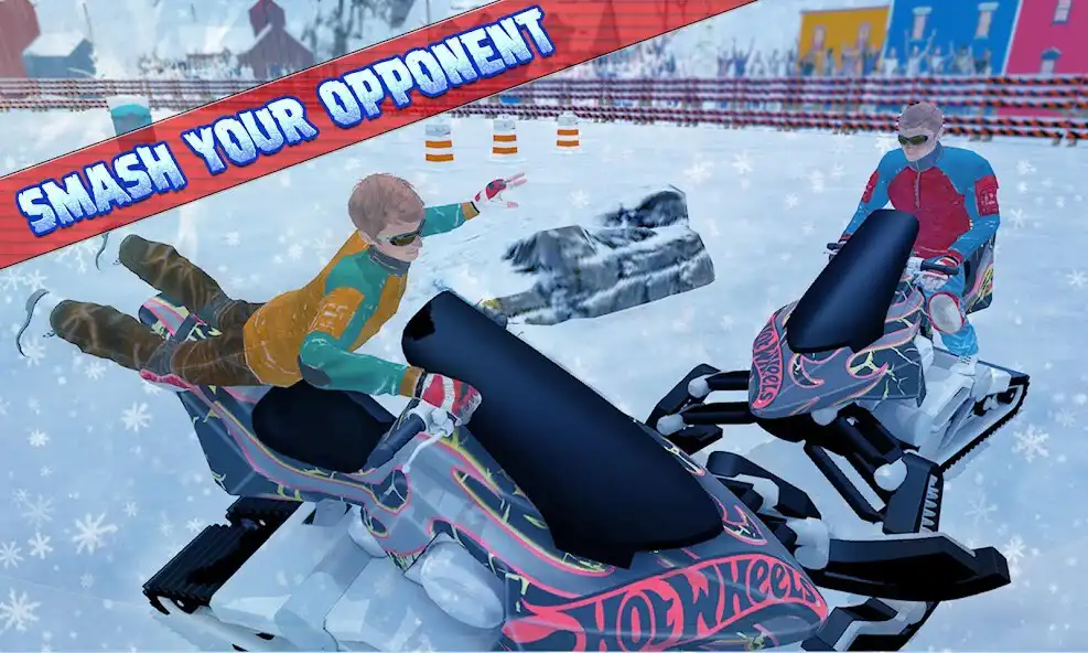 Play Snowmobile Derby car Mad Skill  and enjoy Snowmobile Derby car Mad Skill with UptoPlay