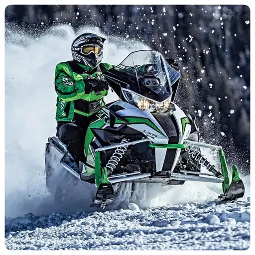 Free play online Snowmobile Wallpaper APK