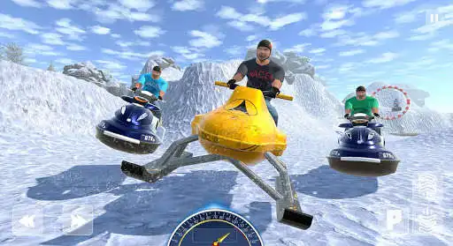 Play Snow Mountain Boat Bike Racing 2019 - Snow Boat  and enjoy Snow Mountain Boat Bike Racing 2019 - Snow Boat with UptoPlay