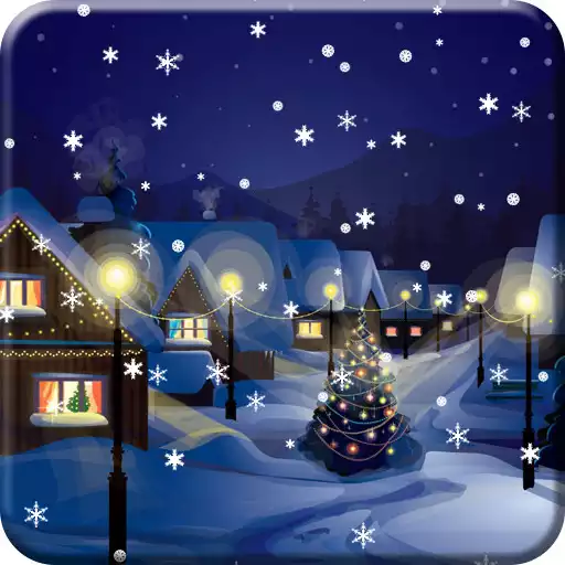 Run free android online Snow Night City Live Wallpaper APK