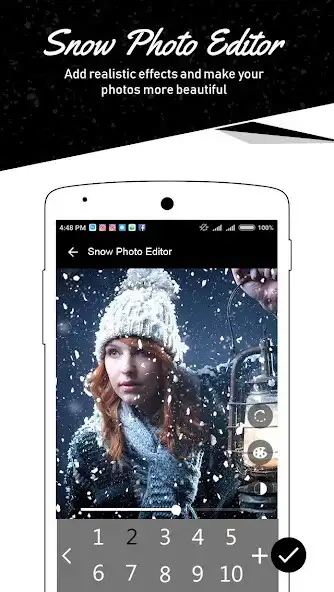 Play Snow Photo Effect