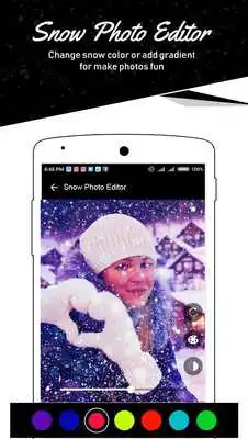 Play Snow Photo Effect