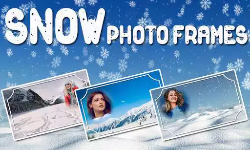 Play Snow Photo Frames