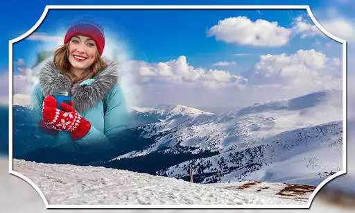 Play Snow Photo Frames