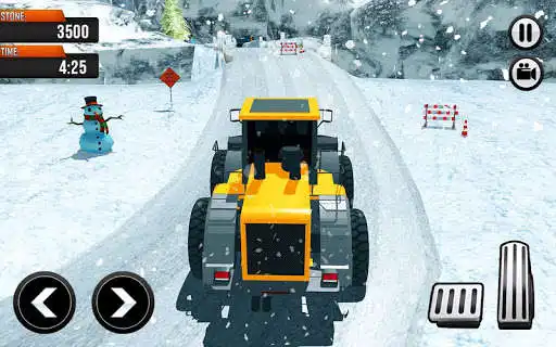 Play Snow Plow Truck Simulator Game as an online game Snow Plow Truck Simulator Game with UptoPlay