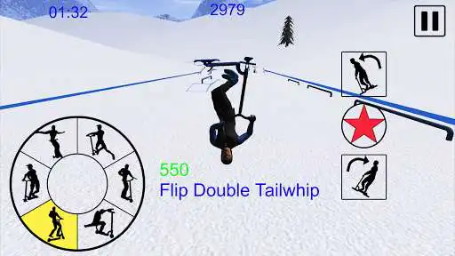 Play Snowscooter Freestyle Mountain  and enjoy Snowscooter Freestyle Mountain with UptoPlay