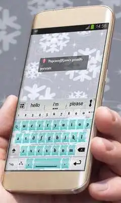 Play Snow Sparkle AiType Theme Play Snow Sparkle AiType Theme