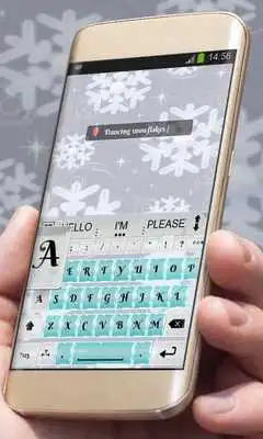 Play Snow Sparkle AiType Theme Play Snow Sparkle AiType Theme