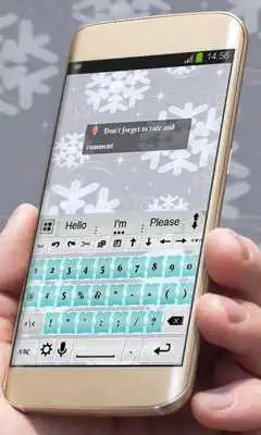 Play Snow Sparkle AiType Theme Play Snow Sparkle AiType Theme