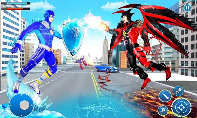 Play Snow Storm Hero : Frozen City as an online game Snow Storm Hero : Frozen City with UptoPlay