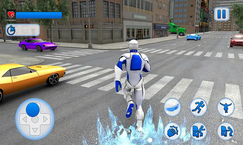 Play Snow Storm Superhuman War as an online game Snow Storm Superhuman War with UptoPlay