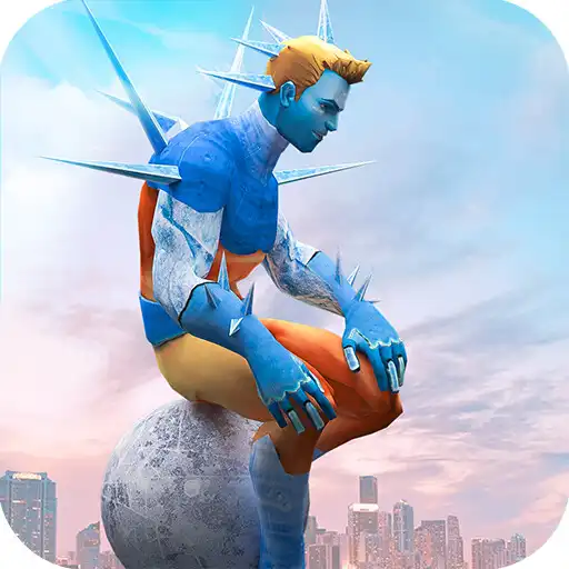 Play Snow Storm Super Robot Man APK