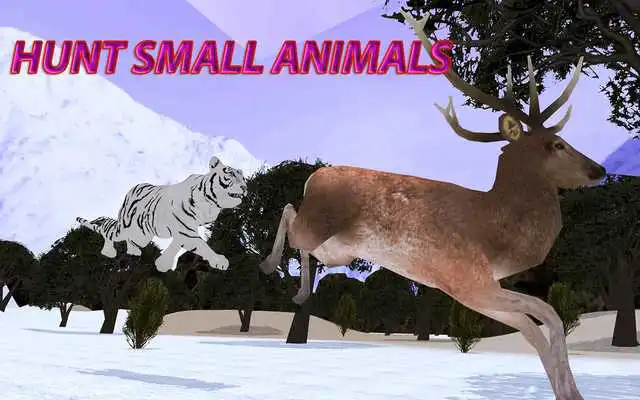 Play Snow White Wild Life Tiger Simulator 3D Survival