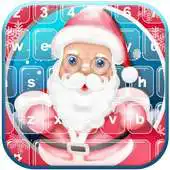 Free play online Snowy Christmas Keyboard Design APK