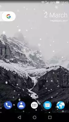 Play Snowy Live Wallpaper