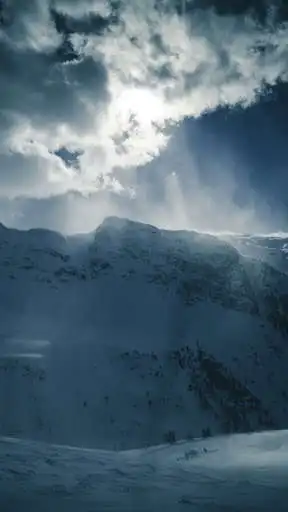 Play Snowy mountain view as an online game Snowy mountain view with UptoPlay