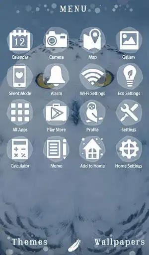 Play APK Snowy Owl wallpaper  and enjoy Snowy Owl wallpaper with UptoPlay jp.co.a_tm.android.plus_fukurou_face