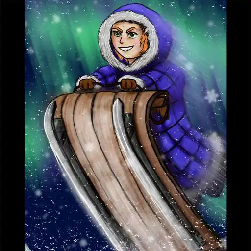 Play Snowy Sled Race APK
