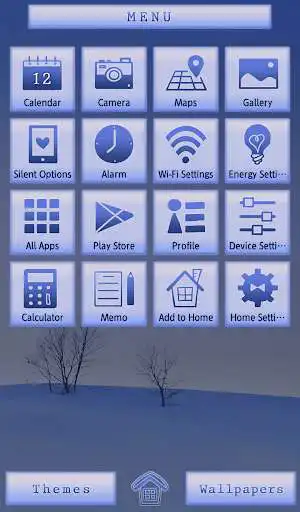 Play Snowy Sunrise Theme as an online game Snowy Sunrise Theme with UptoPlay