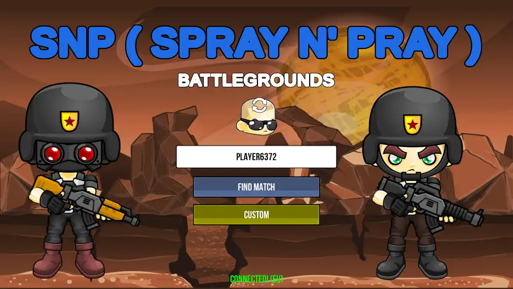 Play S.N.P ( Spray N Pray ) Battlegrounds  and enjoy S.N.P ( Spray N Pray ) Battlegrounds with UptoPlay