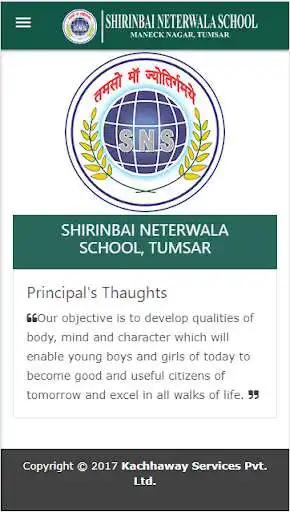 Play SNS Convent App as an online game SNS Convent App with UptoPlay