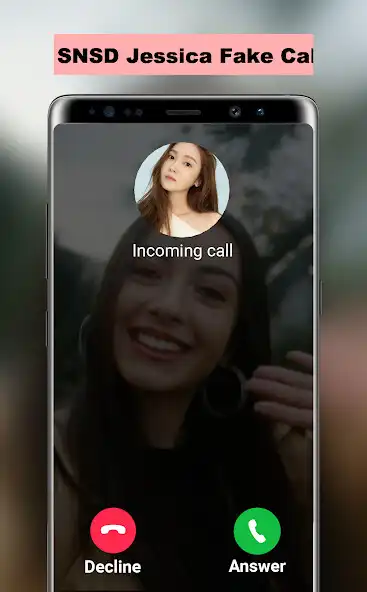 Play SNSD Jessica Fake Call  and enjoy SNSD Jessica Fake Call with UptoPlay