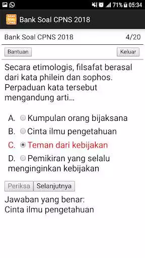Play Soal CAT CPNS Terbaru 2018