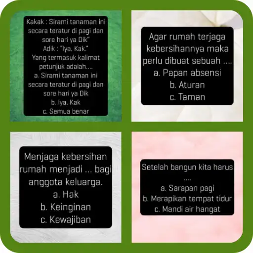 Play Soal Kelas 1 SD Tema 6 st 1 APK