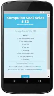 Play Soal Kelas 5 SD 2018 (Lengkap+Rahasia)