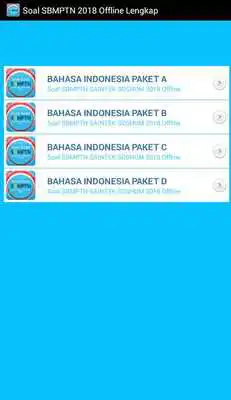 Play Soal SBMPTN dan SNMPTN 2018 Offline