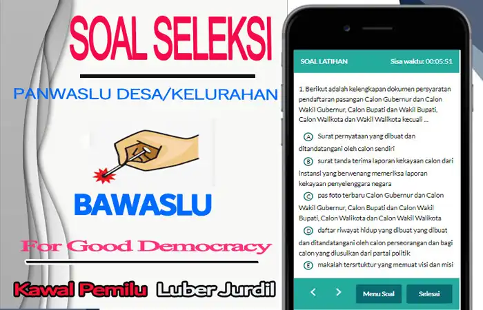 Play Soal Seleksi Panwaslu Desa  and enjoy Soal Seleksi Panwaslu Desa with UptoPlay