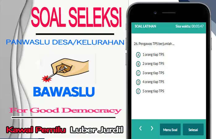 Play Soal Seleksi Panwaslu Desa as an online game Soal Seleksi Panwaslu Desa with UptoPlay