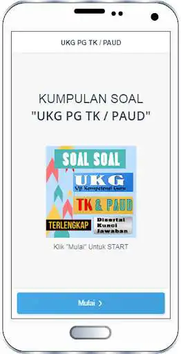 Play Soal SKB/UKOM PGTK  and enjoy Soal SKB/UKOM PGTK with UptoPlay