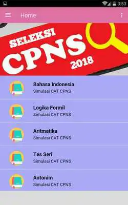 Play Soal Tes CPNS 2018 Semua Kementrian Lengkap Play Soal Tes CPNS 2018 Semua Kementrian Lengkap