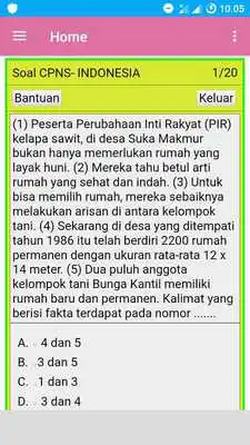Play Soal Tes CPNS 2018 Semua Kementrian Lengkap Play Soal Tes CPNS 2018 Semua Kementrian Lengkap