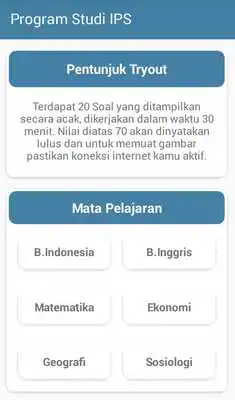 Play Soal Tryout UN SMA 2020 - Mobile CBT