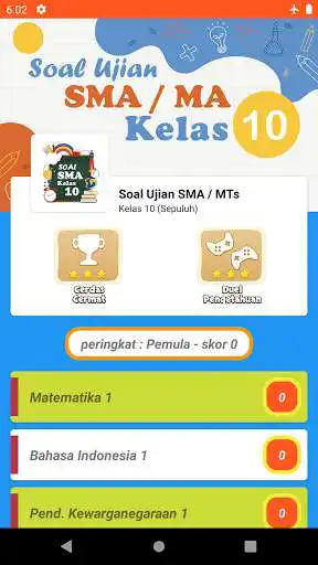 Play Soal Ujian Kelas 10 SMA dan MA as an online game Soal Ujian Kelas 10 SMA dan MA with UptoPlay
