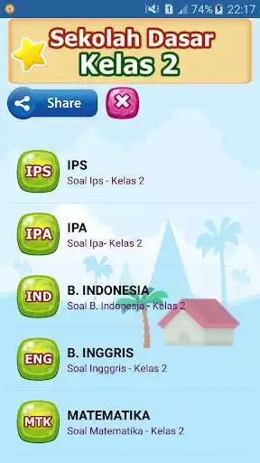 Play Soal Ujian Kelas 2 SD  and enjoy Soal Ujian Kelas 2 SD with UptoPlay